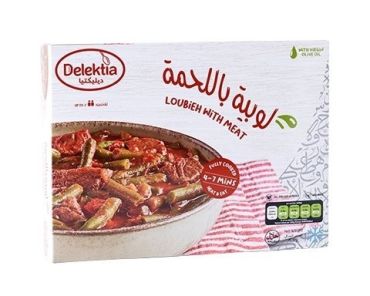 Delektia Loubieh With Meat Frozen Meal, 500 g